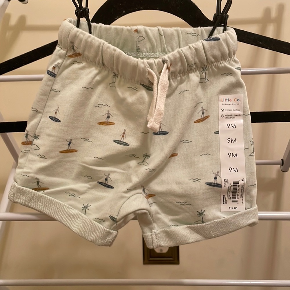9m NWT little co shirt and shorts bundle - Picture 2 of 8